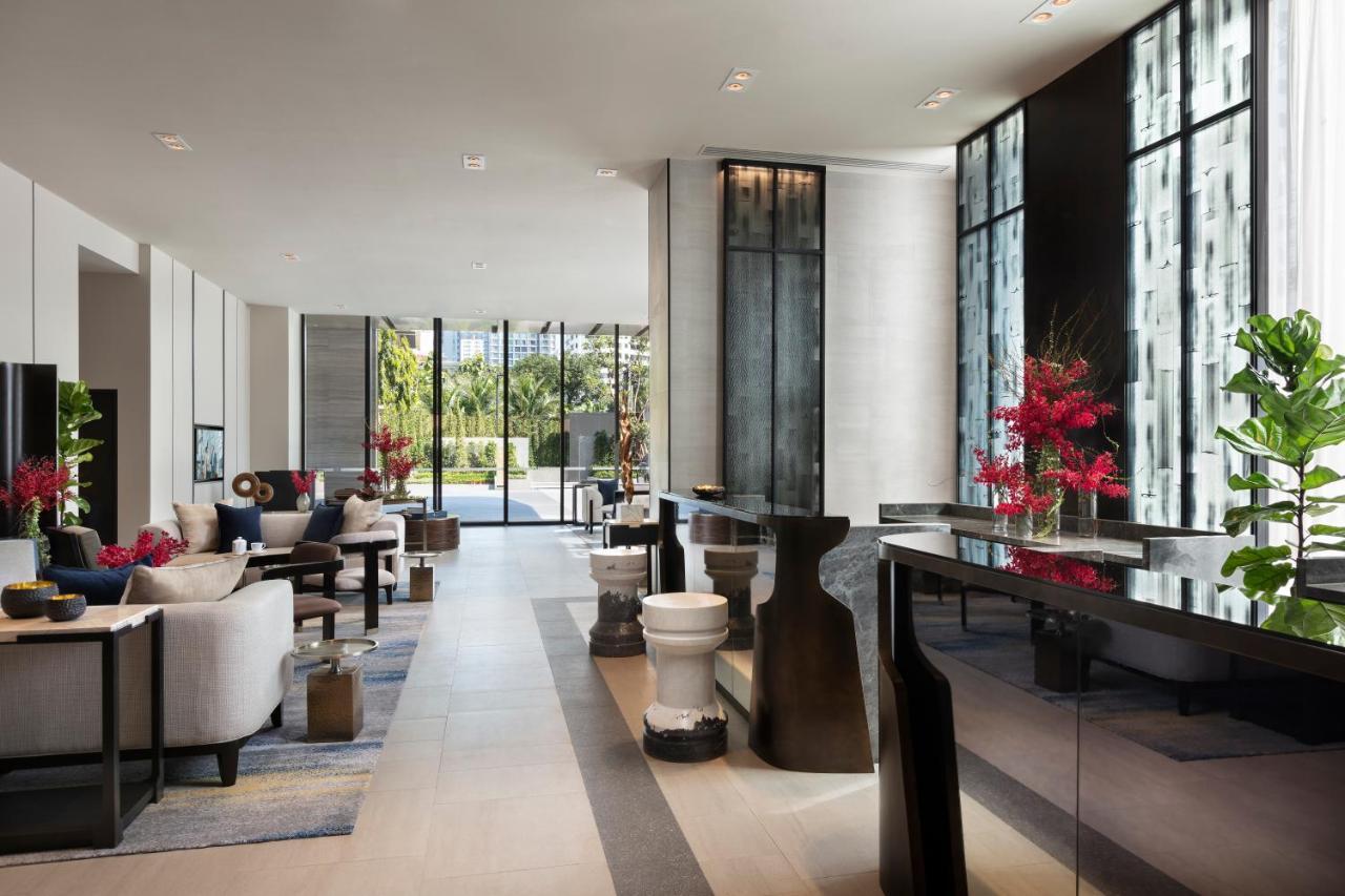 Hotel Ascott Thonglor Bangkok Exteriér fotografie The lobby of the hotel