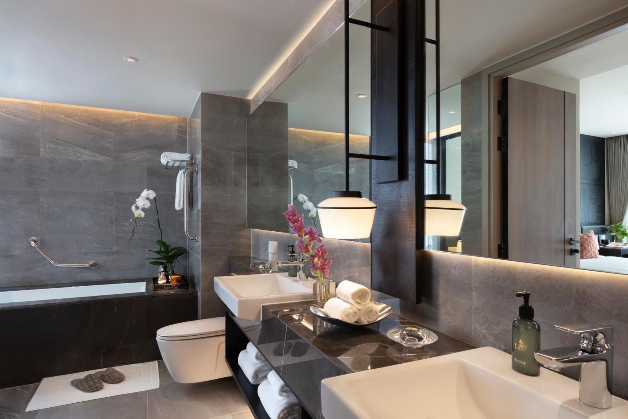 Hotel Ascott Thonglor Bangkok Exteriér fotografie Bathroom